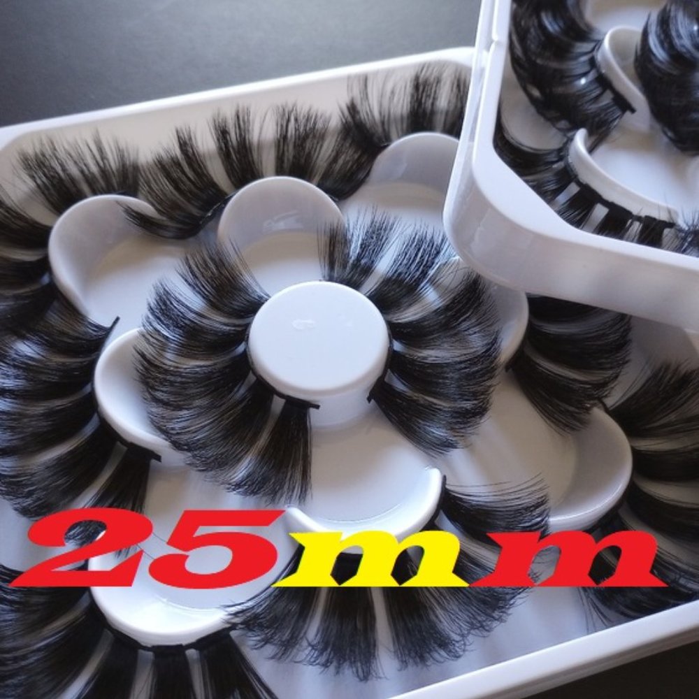 Hot Lady 3D Pretty Curl Mink Eyelashes 25mm